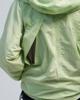 BED j.w. FORD "Not like a mountain – Mint" Anorak Parka|ベッドフォード "ノットライクアマウンテン – ミント" アノラックパーカ メンズモデル着用