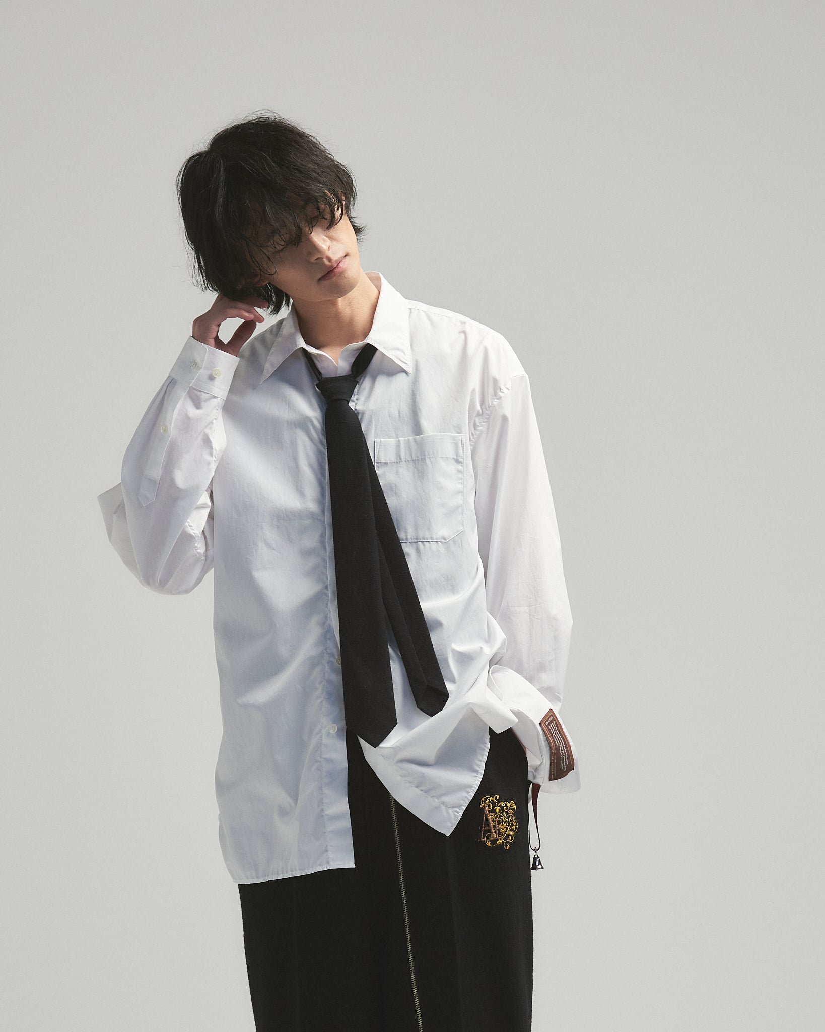 BED J.W. FORD ターコイズ アンクレット サイズF 日本製 Day 5 Shirts – White｜BED j.w. FORD Official Website