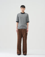 Mock Turtleneck T-shirts – Black×White