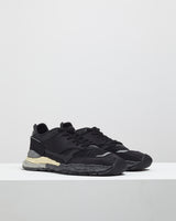 "GEORGE" OG Sole Mix Material Low-top Sneaker - Black (Exclusive)