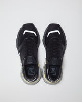 "GEORGE" OG Sole Mix Material Low-top Sneaker - Black (Exclusive)