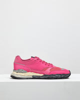 "GEORGE" OG Sole Mix Material Low-top Sneaker - Pink