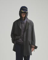 BED j.w. FORD "AE-Jacket – Gray" Middle Jacket|ベッドフォード "エーイージャケット – グレー" ミドル丈ジャケット メンズモデル着用