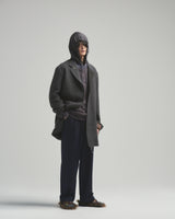 BED j.w. FORD "AE-Jacket – Gray" Middle Jacket|ベッドフォード "エーイージャケット – グレー" ミドル丈ジャケット メンズモデル着用