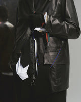 BED j.w. FORD "AE-Leather – Black" Leather Jacket|ベッドフォード “エーイーレザー – ブラック” レザージャケット メンズモデル着用