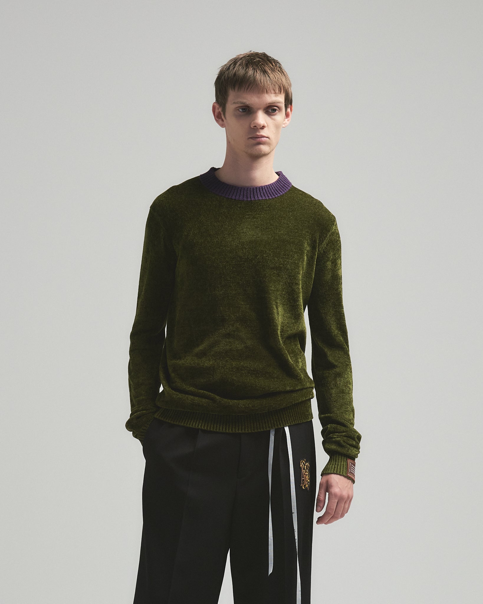 Long long sleeve – Khaki｜BED j.w. FORD Official Website