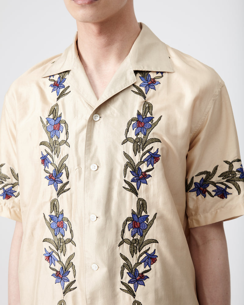 Embroidery Shirt – Gold