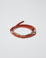 Huge Bit Buckle Belt – Orange