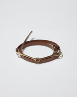 Huge Bit Buckle Belt – Brown