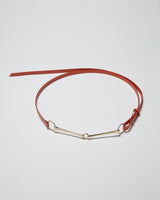 Huge Bit Buckle Belt – Orange