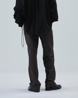BED j.w. FORD "4 Pockets – Brown" Trouser|ベッドフォード "4ポケッツ – ブラウン" スラックス メンズモデル着用