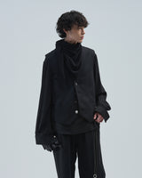 BED j.w. FORD "Best Vest – Black" Vest|ベッドフォード "ベストベスト – ブラック" ベスト メンズモデル着用