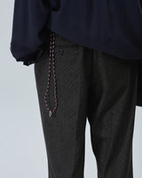 BED j.w. FORD "Wrinkles – Brown" Wide Trouser|ベッドフォード "リンクルズ – ブラウン" ワイドスラックス メンズモデル着用