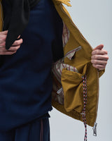 BED j.w. FORD "everyday – Camel" Nylon Blouson|ベッドフォード "エブリデイ – キャメル" ナイロンブルゾン メンズモデル着用