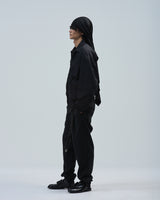 BED j.w. FORD "everyday – Black" Nylon Blouson|ベッドフォード "エブリデイ – ブラック" ナイロンブルゾン メンズモデル着用