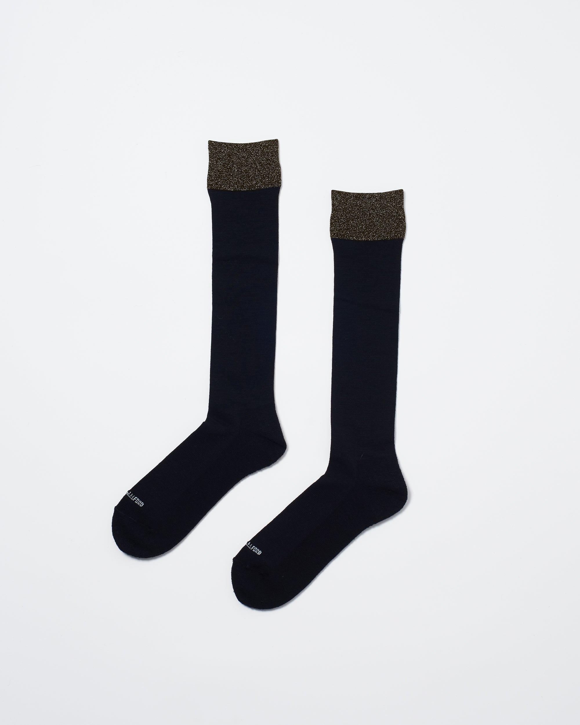 Long socks – Black｜BED j.w. FORD