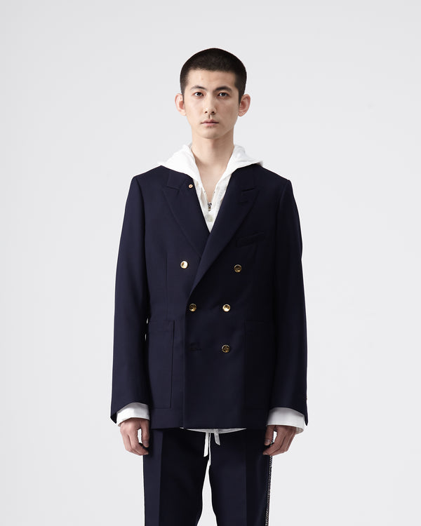Double Breasted Jacket – Navy