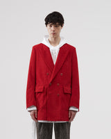 Double-Breasted Jacket – Red