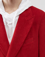 Double-Breasted Jacket – Red