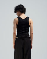 BED j.w. FORD "Tight – Black" Wool Tank top｜ベッドフォード "タイト – ブラック" ウールタンクトップ メンズモデル着用