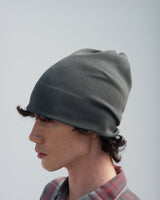 BED j.w. FORD "Alternative Elegance – Gray" Beanie｜ベッドフォード "オルタナティブエレガンス – グレー" ビーニー メンズモデル着用