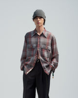 BED j.w. FORD "Alternative Elegance – Gray" Beanie｜ベッドフォード "オルタナティブエレガンス – グレー" ビーニー メンズモデル着用