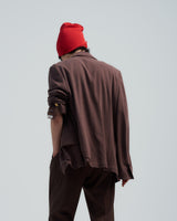 BED j.w. FORD "Alternative Elegance – Red" Beanie｜ベッドフォード "オルタナティブエレガンス – レッド" ビーニー メンズモデル着用