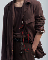 BED j.w. FORD "Jacketee – Brown" Cutsewn Jacket｜ベッドフォード "ジャケッティー – ブラウン" カットソージャケット メンズモデル着用