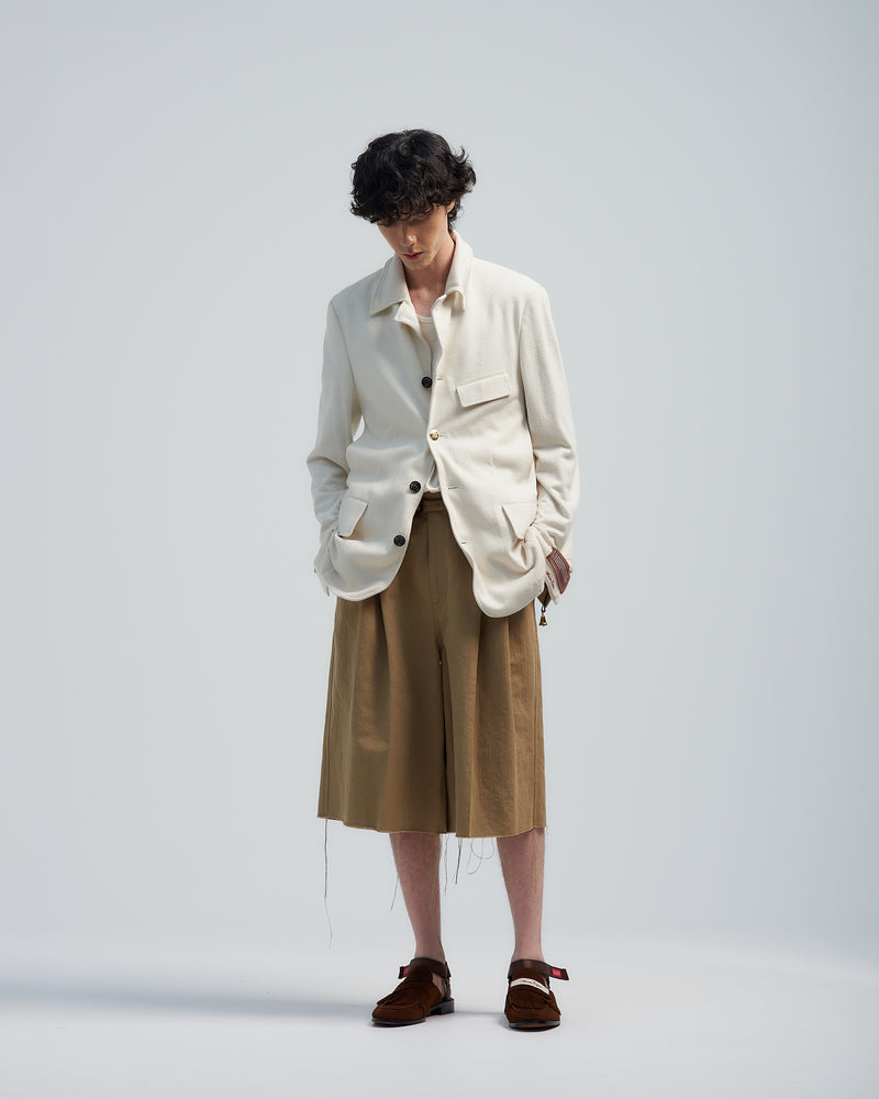 ジャケット・アウター BED J.W. FORD/CollarlessJKTver.2/L.Beige Jacketee – Ivory｜BED j.w. FORD Official Website