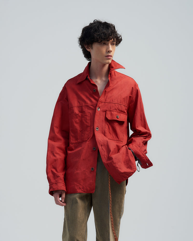 BED j.w. FORD ベッドフォード レザー ライダース ネイビー THE LEATHER – Red｜BED j.w. FORD Official Website