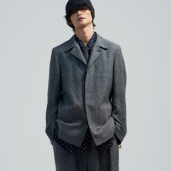 BED J.W. FORD 23ss グレー セットアップ サイズ0 BED J.W. FORD（ベッドフォード） ジャケット テーラードジャケット