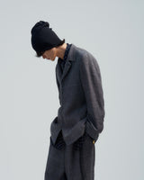 BED j.w. FORD "New Faces – Gray" New Team Jacket｜ベッドフォード "ニューフェイシーズ – グレー" 新チームジャケット メンズモデル着用