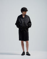 BED j.w. FORD "Strong Sleeves – Black” MA-1｜ベッドフォード “ストロングスリーブス – ブラック” MA-1 メンズモデル着用