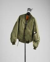 BED j.w. FORD "Strong Sleeves – Olive" MA-1｜ベッドフォード “ストロングスリーブス – オリーブ” MA-1