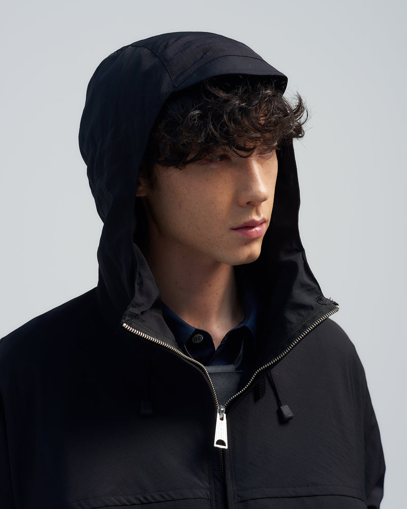 BED j.w. FORD アノラックパーカー Not like a mountain – Black｜BED j.w. FORD Official Website