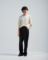 BED j.w. FORD "5-Pockets – Black" 5pockets Pants｜ベッドフォード "5ポケット – ブラック" 5ポケットパンツ メンズモデル着用