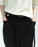BED j.w. FORD "5-Pockets – Black" 5pockets Pants｜ベッドフォード "5ポケット – ブラック" 5ポケットパンツ メンズモデル着用