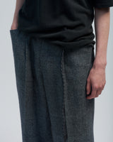 BED j.w. FORD "5-Pockets – Gray" 5pockets Pants｜ベッドフォード "5ポケット – グレー" 5ポケットパンツ メンズモデル着用