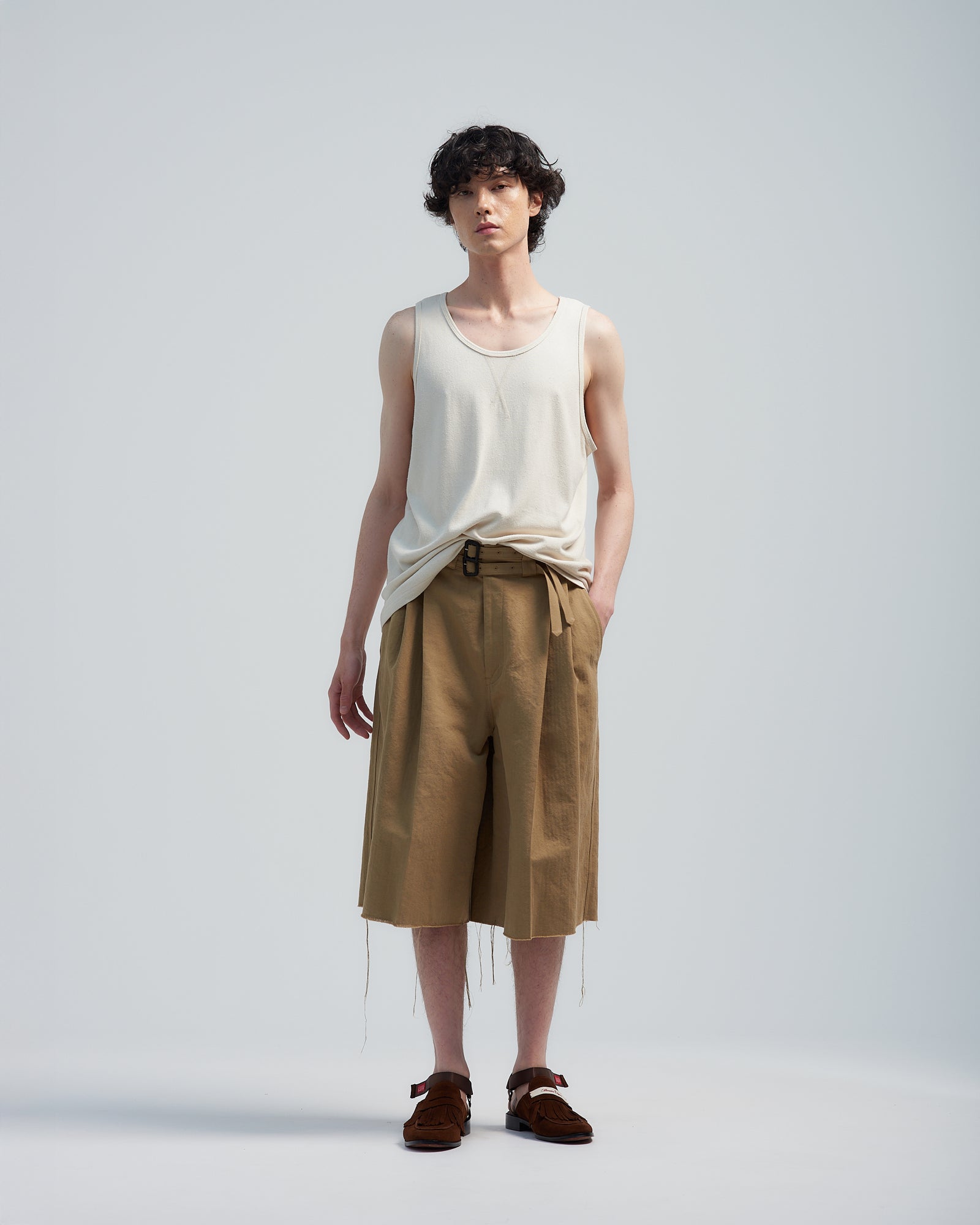 Holiday Shorts – Beige｜BED j.w. FORD Official Website