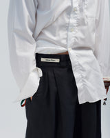 BED j.w. FORD "Holiday Shorts – Black" Gurkha Shorts｜ベッドフォード "ホリデーショーツ – ブラック" グルカショーツ メンズモデル着用