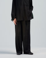 BED j.w. FORD "Nice Material Easy P – Black" Easy Pants｜ベッドフォード "ナイスマテリアルイージーピー – ブラック" イージーパンツ メンズモデル着用