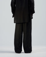 BED j.w. FORD "Nice Material Easy P – Black" Easy Pants｜ベッドフォード "ナイスマテリアルイージーピー – ブラック" イージーパンツ メンズモデル着用