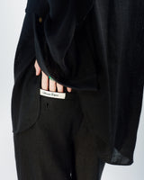 BED j.w. FORD "Nice Material Easy P – Black" Easy Pants｜ベッドフォード "ナイスマテリアルイージーピー – ブラック" イージーパンツ メンズモデル着用