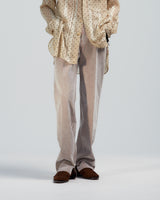 BED j.w. FORD "USED MODEL – Icegray" Slim Jeans｜ベッドフォード "ユーズドモデル – アイスグレー" スリムデニム メンズモデル着用