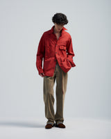 BED j.w. FORD "USED MODEL – Khaki" Slim Jeans｜ベッドフォード "ユーズドモデル – カーキ" スリムデニム メンズモデル着用