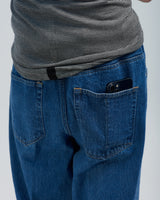 BED j.w. FORD "50X (regular) – Blue" Straight Jeans｜ベッドフォード "50X (レギュラー) – ブルー" ストレートジーンズ メンズモデル着用