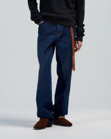 BED j.w. FORD "50X (regular) – Indigo" Straight Jeans｜ベッドフォード "50X (レギュラー) – インディゴ" ストレートジーンズ メンズモデル着用