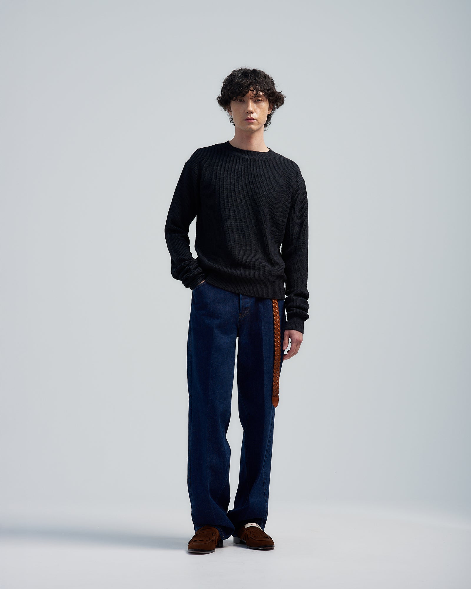 定価7.2万 BED J.W. FORD Flower Denim Pants