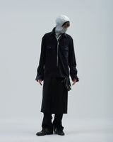 BED j.w. FORD "Party Call – Navy" Pullover Shirts｜ベッドフォード "パーティーコール – ネイビー" プルオーバーシャツ メンズモデル着用