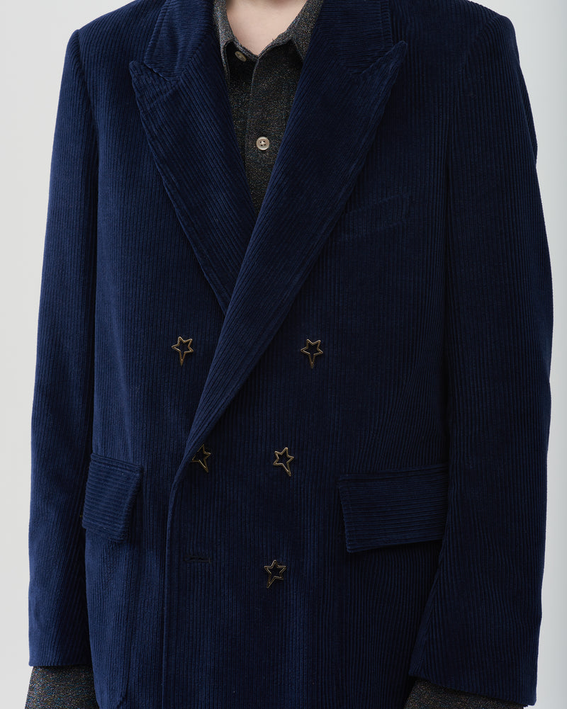 Double-Breasted Jacket – D.Navy